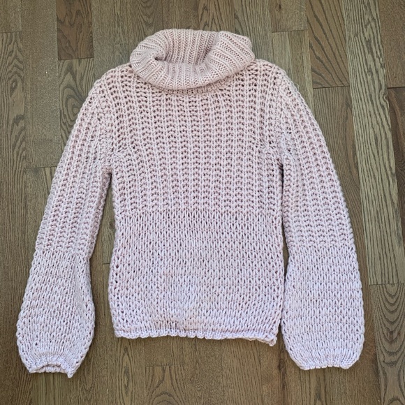 Charlotte Russe Sweaters - turtleneck sweater with balloon sleeves